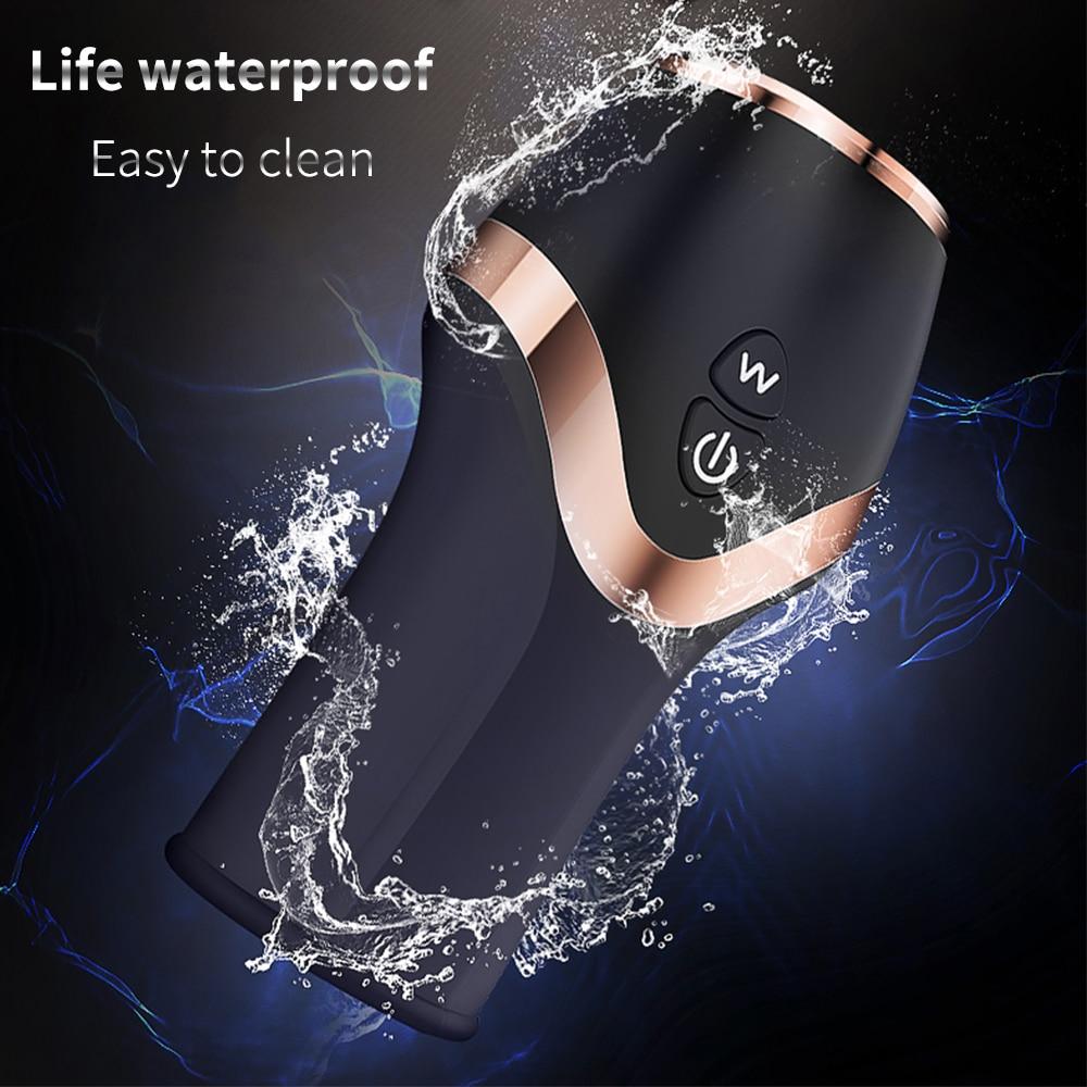 Glans Trainer Waterproof Vibrating Male Masturbator - Lusty Age