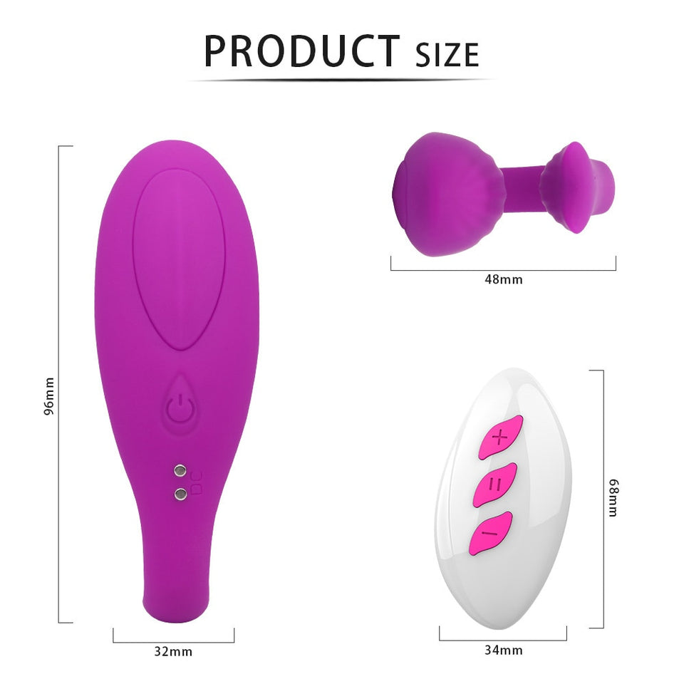 Mermaid Wireless Remote Control Couple Vibrator - Lusty Age