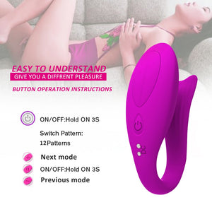 Mermaid Wireless Remote Control Couple Vibrator - Lusty Age