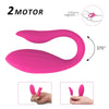 Mermaid Wireless Remote Control Couple Vibrator - Lusty Age