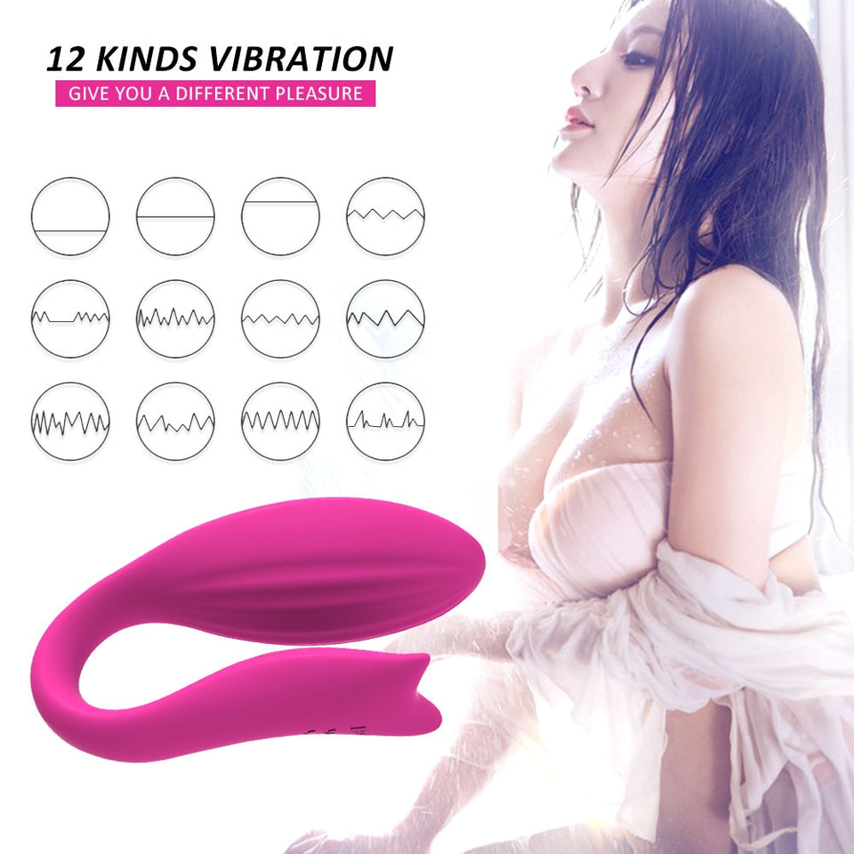 Mermaid Wireless Remote Control Couple Vibrator - Lusty Age