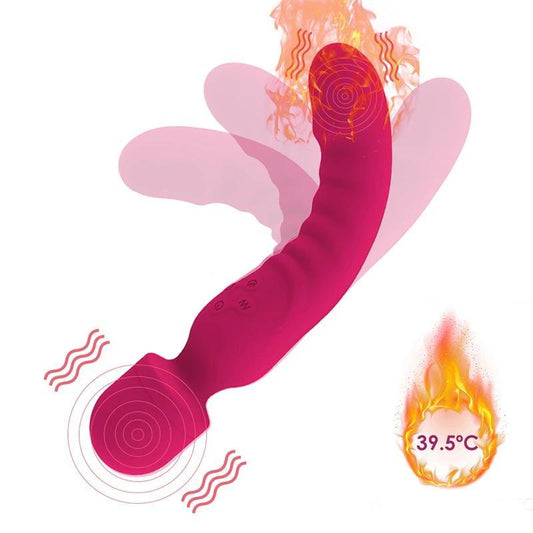 Heating Av Wand Waterproof Vibrator - Lusty Age