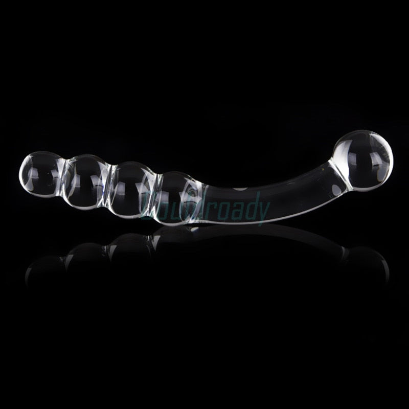 Crystal Anal Beads Butt Plug - Lusty Age