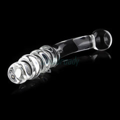 Crystal Anal Beads Butt Plug - Lusty Age