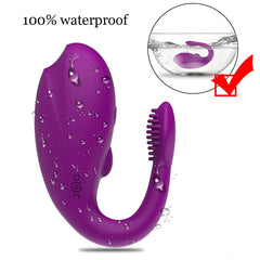 Wireless  Double Vibrators Sex Toy For Woman - Lusty Age