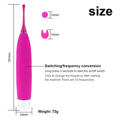 High Frequency Stick Vibrator For Women - Lusty Age