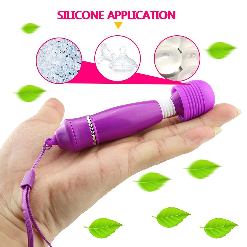Mini Magic AV Wand Vibrator - Lusty Age