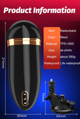 Automatic Telescopic Piston Male Masturbator - Lusty Age