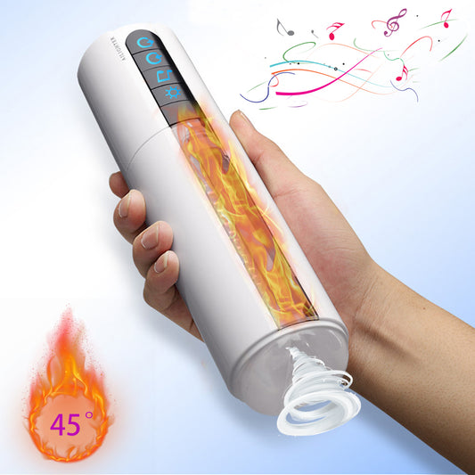 Handsfree Rotatable Throat Hand men's Penis Massager - Lusty Age