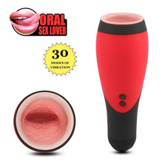 30 Modes Vibrating Blowjob Male Masturbator - Lusty Age