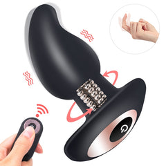 Anus Vibrator Rotation Beads Prostate Massager - Lusty Age