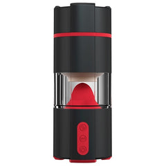 Vibrating Tongue Realistic Vaginal Masturbator - Lusty Age