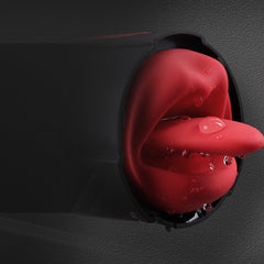 Vibrating Tongue Realistic Vaginal Masturbator - Lusty Age