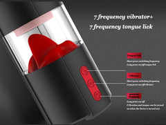 Vibrating Tongue Realistic Vaginal Masturbator - Lusty Age