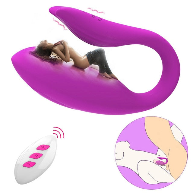 Mermaid Wireless Remote Control Couple Vibrator - Lusty Age