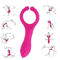Spot Clitoris Stimulator Dildo Anal With Butt Plug Vibrator - Lusty Age