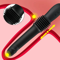 3 Speeds Telescopic  Vagina G-Spot Vibrator - Lusty Age