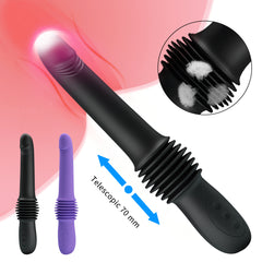 3 Speeds Telescopic  Vagina G-Spot Vibrator - Lusty Age