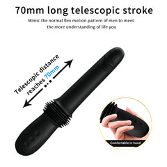 3 Speeds Telescopic  Vagina G-Spot Vibrator - Lusty Age