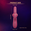 G Spot Dildo Telescopic Rotating Vibrator - Lusty Age