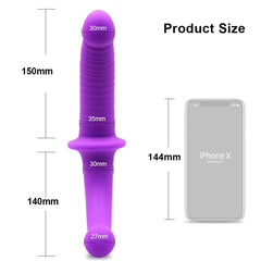 Lesbian Double Penetration Strapless Dildo - Lusty Age