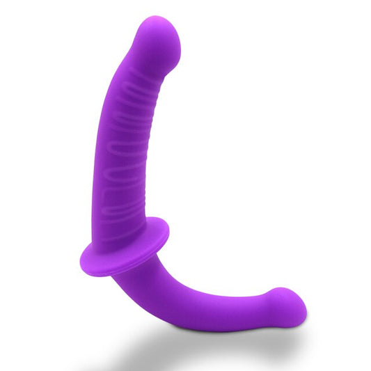 Lesbian Double Penetration Strapless Dildo - Lusty Age