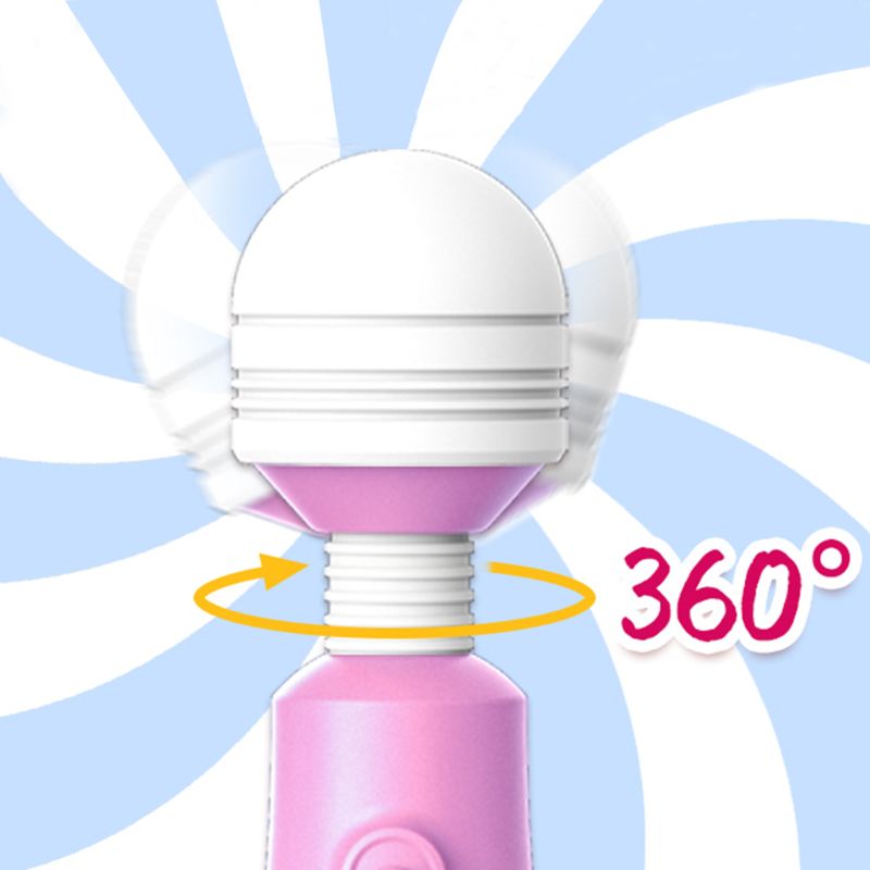 2 Speeds Cordless Portable Wand Massager Sex Toy - Lusty Age