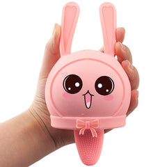 Rabbit Breast Tongue Licking Sucking Heating  Vibrator - Lusty Age