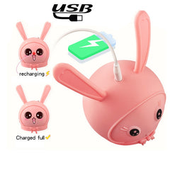 Rabbit Breast Tongue Licking Sucking Heating  Vibrator - Lusty Age