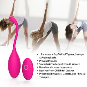 Kegel Exercise Vaginal Ball Remote Control Bullet Vibrator - Lusty Age