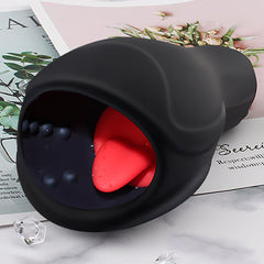6 Modes Tongue Licking Glans Massager Men Masturbator - Lusty Age