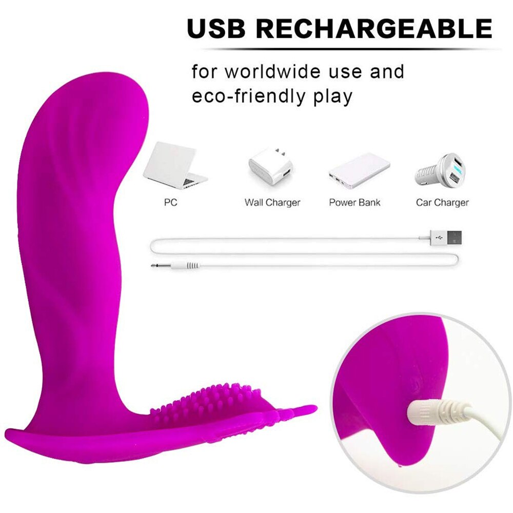 Wearable G Spot Crown Vibrator - Lusty Age