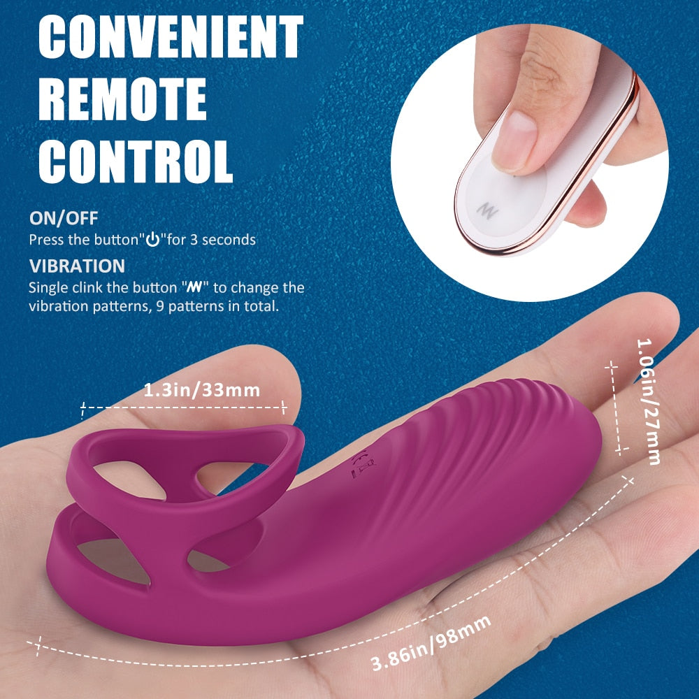 Couples Vibrating Penis Ring - Lusty Age