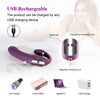 Heating Dildo Vibrator for G-Spot & Clitoral Stimulation - Lusty Age