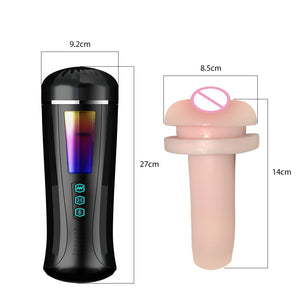 Male Hands-free Automatic Telescopic Masturbator - Lusty Age