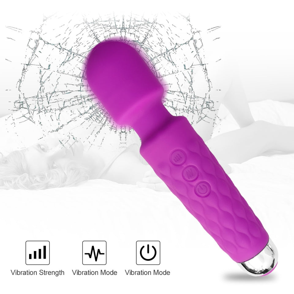 Mini AV Magic Wand Massager - Lusty Age