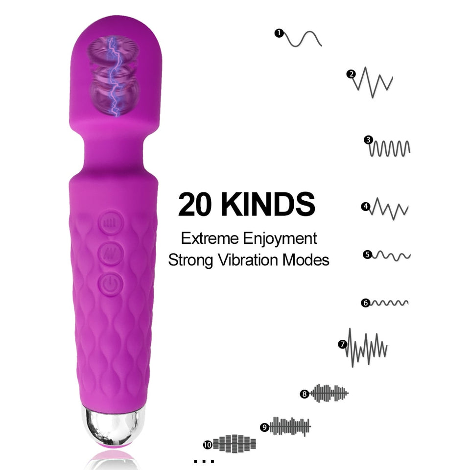 Mini AV Magic Wand Massager - Lusty Age