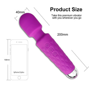 Mini AV Magic Wand Massager - Lusty Age