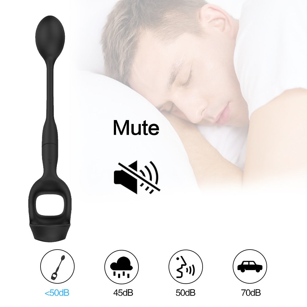 3 in 1 Vibrating Prostate Massager with Cock Ring - Lusty Age