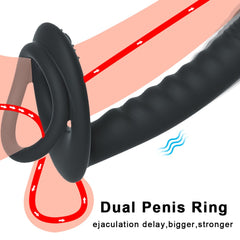 Double Penetration Strap on Vibrator For Couples - Lusty Age