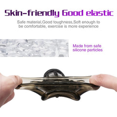 Silicone Reusable Penis Sleeve - Lusty Age