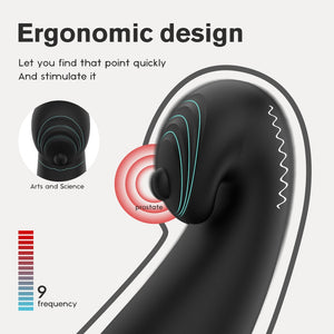 Wireless Remote Anal Vibrator Prostate Massager Testicular Massage Butt Plug Delay Ejaculation Ring - Lusty Age