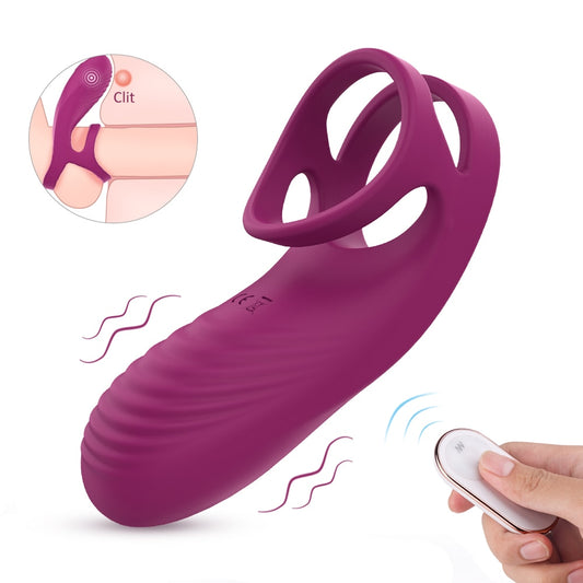 Couples Vibrating Penis Ring - Lusty Age