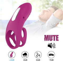 Couples Vibrating Penis Ring - Lusty Age
