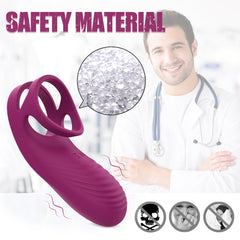 Couples Vibrating Penis Ring - Lusty Age