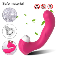 3 in 1 Clitoral Vagina Sucking Licking Vibrator G Spot Clitoris Stimulator - Lusty Age
