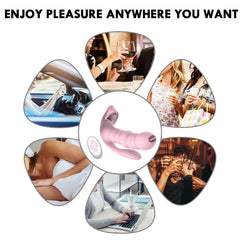 9 Modes Wearable Dildo Butterfly Vibrator - Lusty Age
