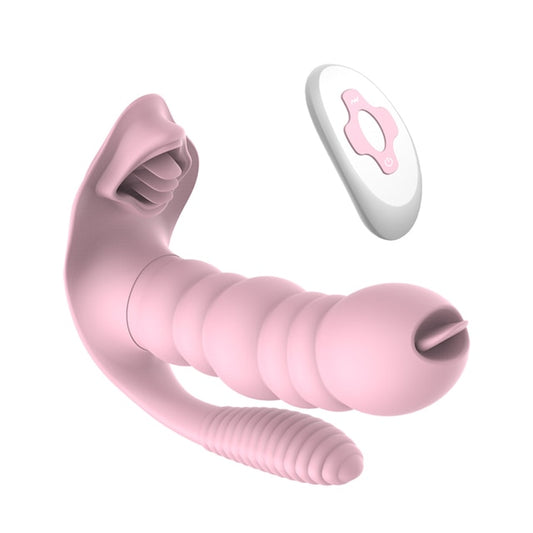9 Modes Wearable Dildo Butterfly Vibrator - Lusty Age