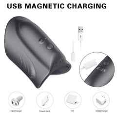 10 Speed Penis Ring Vibrator Sex Toy For Men Delay Ejaculation Erotic Male Sex Toy - Lusty Age
