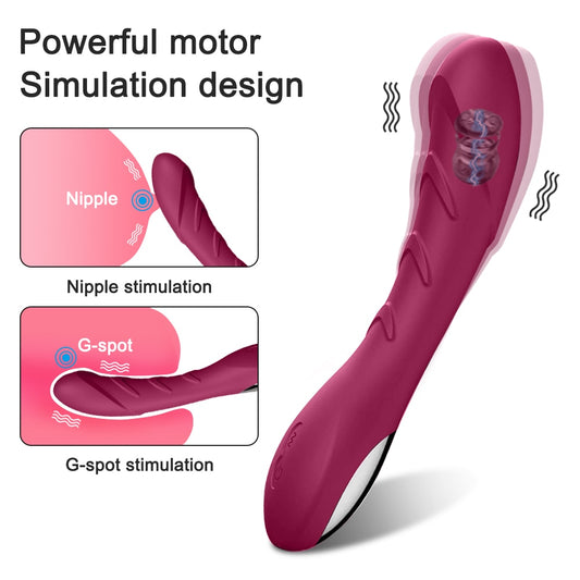 12 Powerful Mode G Spot Dildo Vibrator - Lusty Age